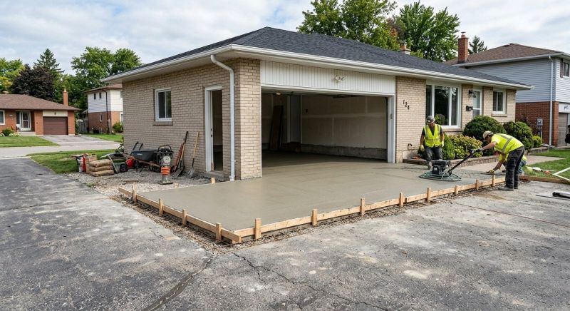 Concrete Driveway Installation Service